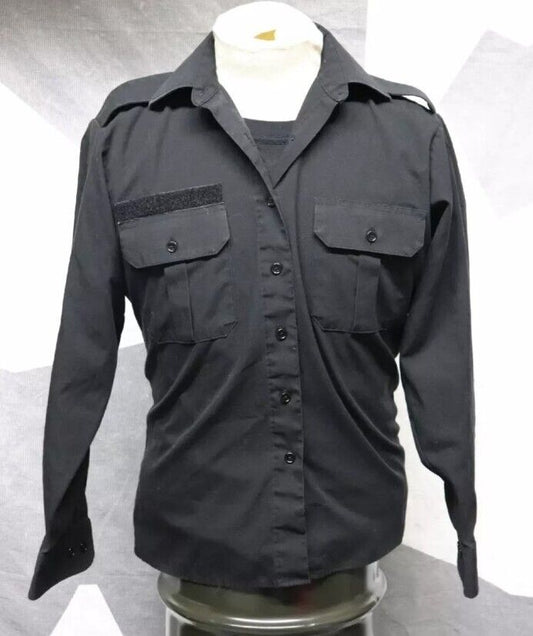 Canadian Forces Black Long Sleeve Shirt Size 17