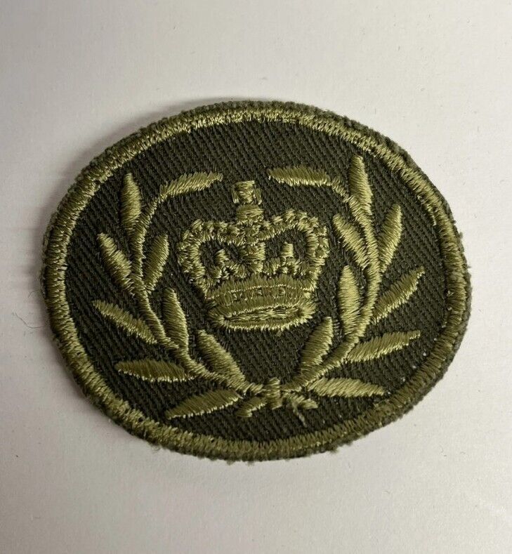 Canadian Army master warrant officer Patch