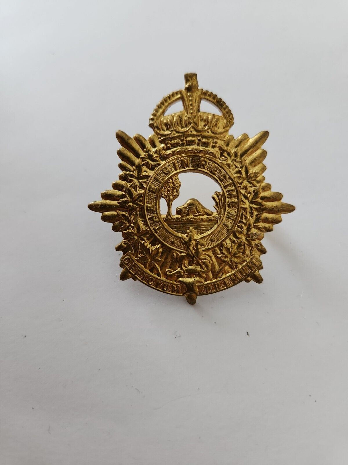 Canadian Army Cap Badge