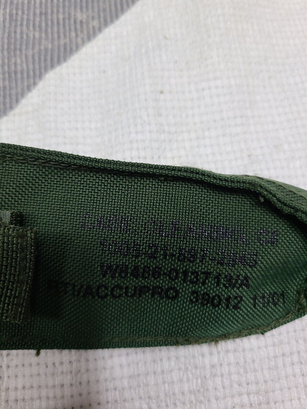 Canadian Army C8 Cleaning Pouch