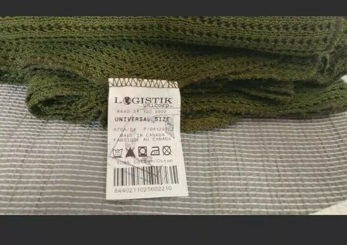 Canadian Forces OD Green Scarf Canada Army