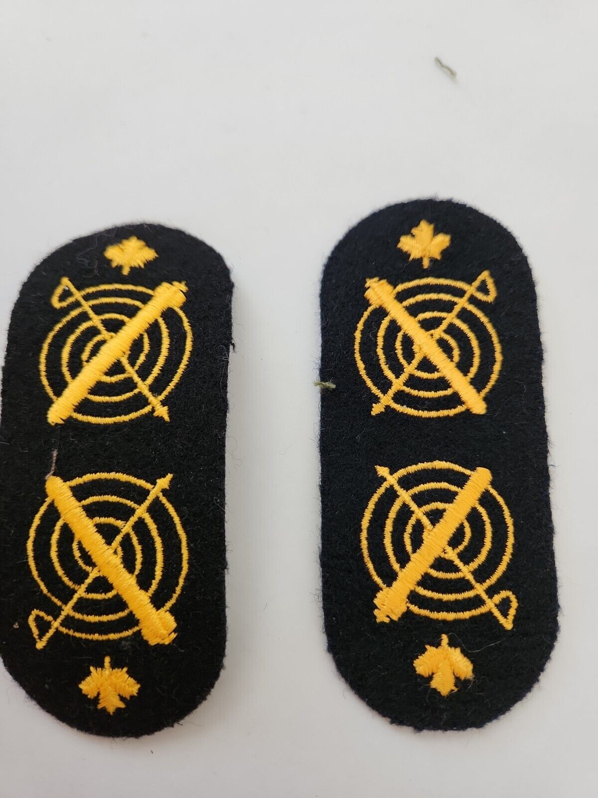 Canadian Navy collar Patch