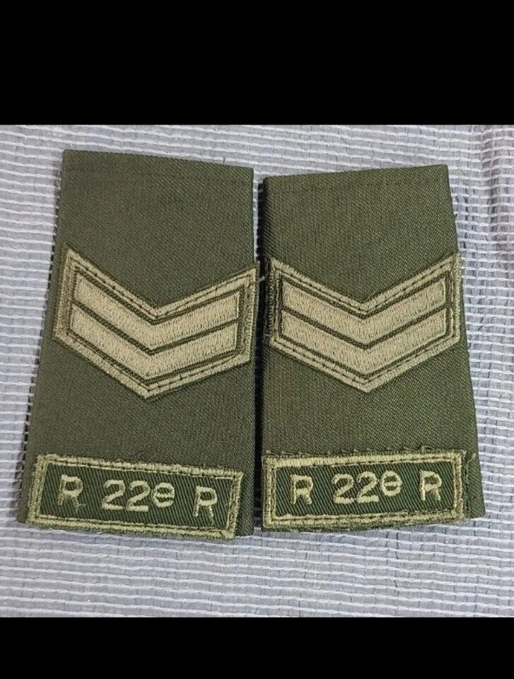 Canadian Army Patch Lot