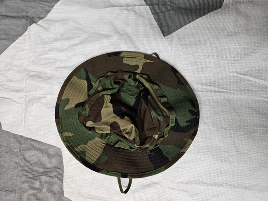 Us Army Boonie Hat Woodland 7 3/8