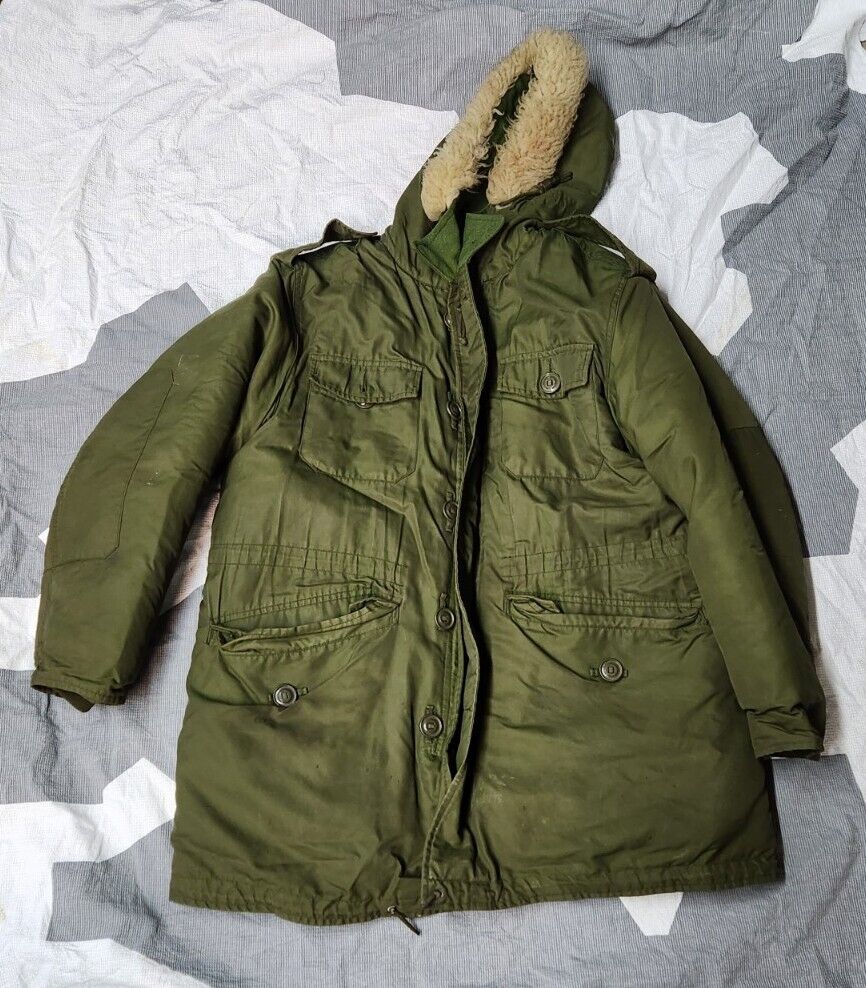 Canadian Army Wool Parka Size Large