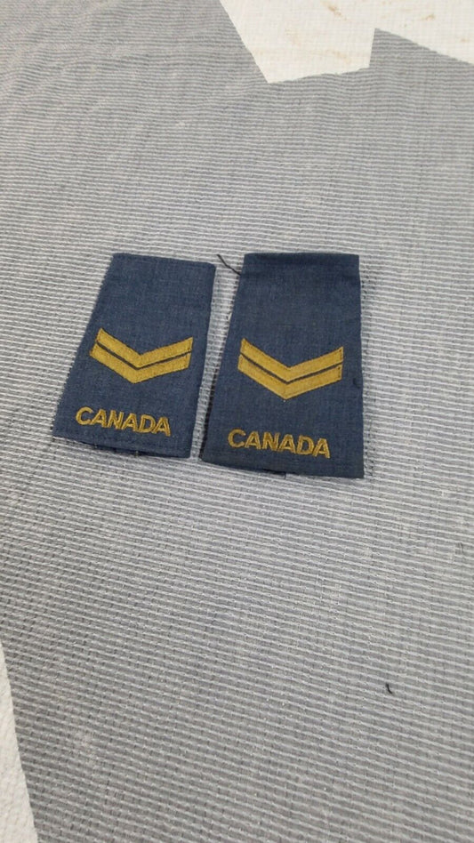 Canadian Army Rcaf Rank Patch