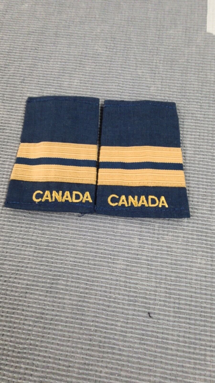 Canadian Army Rcaf Rank Patch