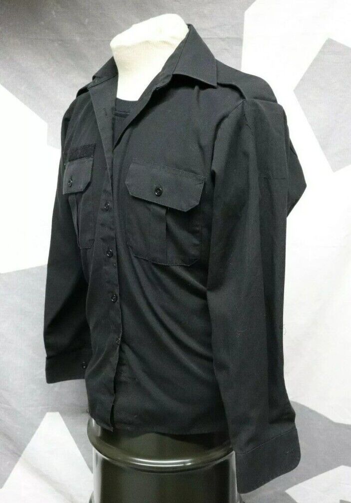 Canadian Forces Black Long Sleeve Shirt Size 17