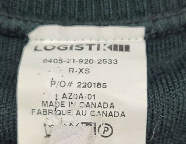 Canadian Army Wool Sweater Size Xsmal