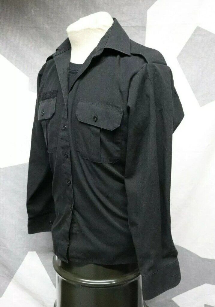 Canadian Forces Black Long Sleeve Shirt Size 15