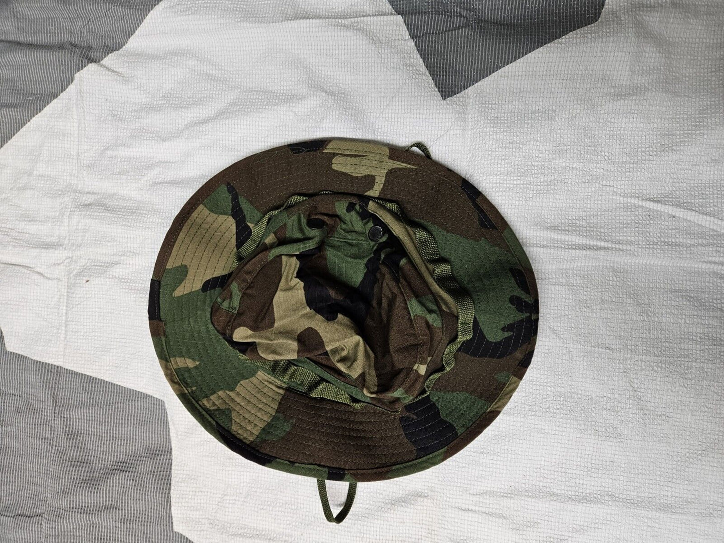 Us Army Boonie Hat Woodland 7 1/4