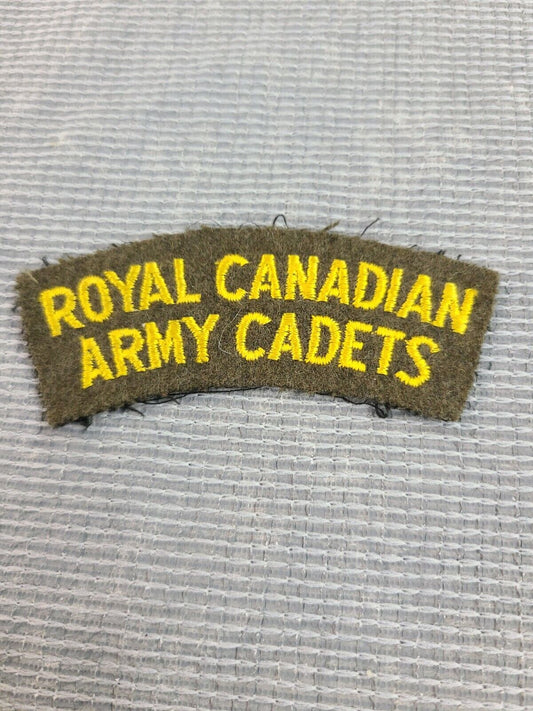 Canadian Army Rcac Vintage