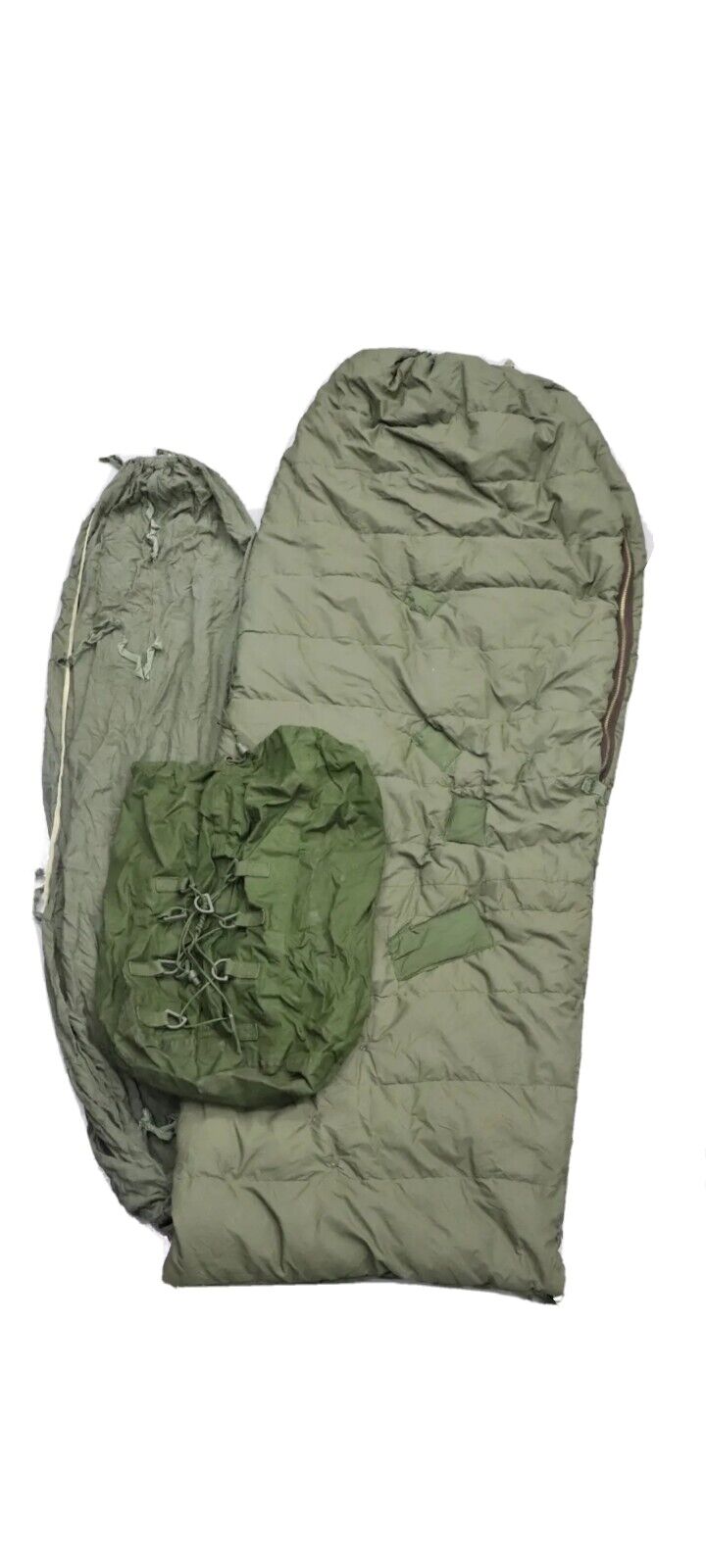 CANADIAN FORCES 3 PCS COLD WEATHER SLEEPING BAG SYSTEM