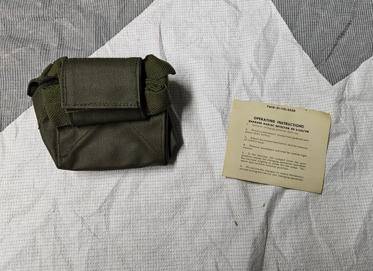 Canadian Army P64 Radiac Battery Pouch