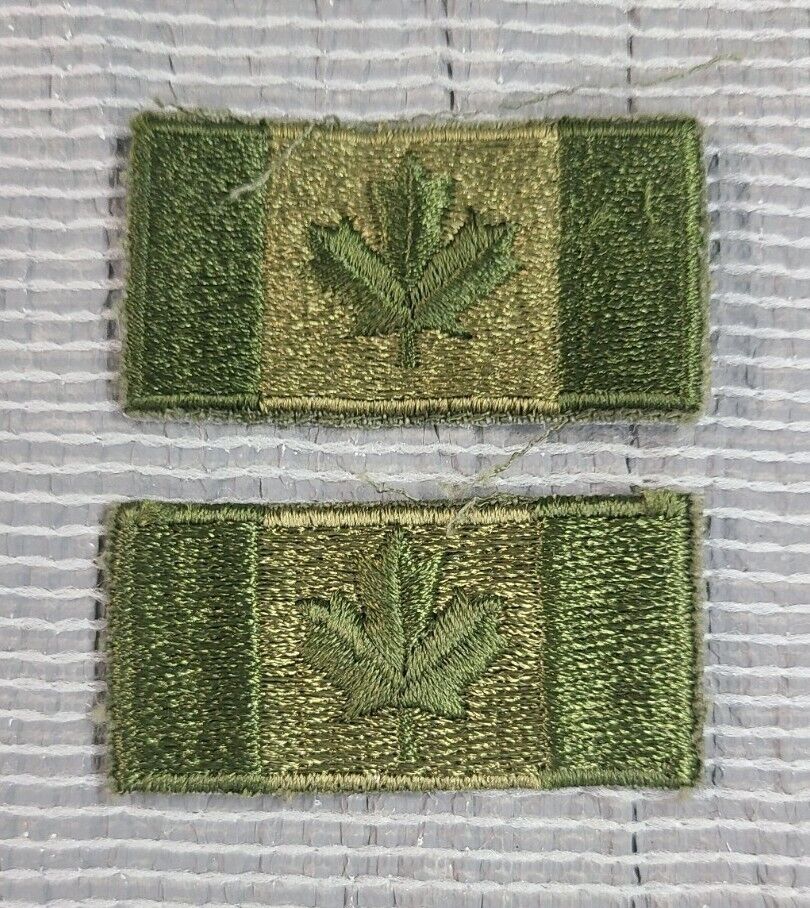 Canadian Force Green Flag X2 patch