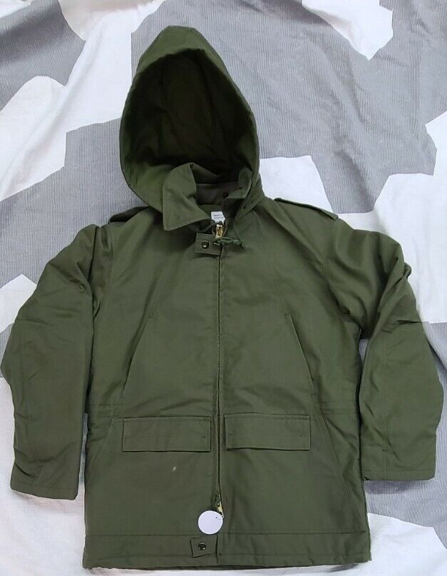 Canadian Army Od Coat With Hood small