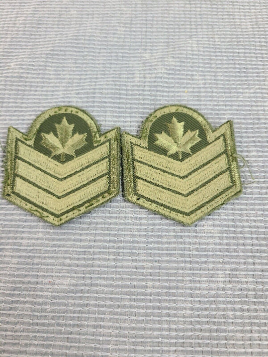 Canadian Army Sergeant Patch