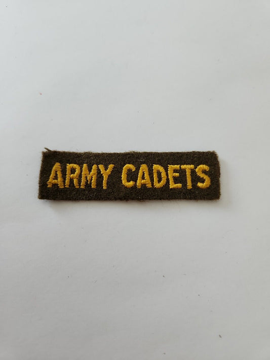 Canadian Army Cadets Patch