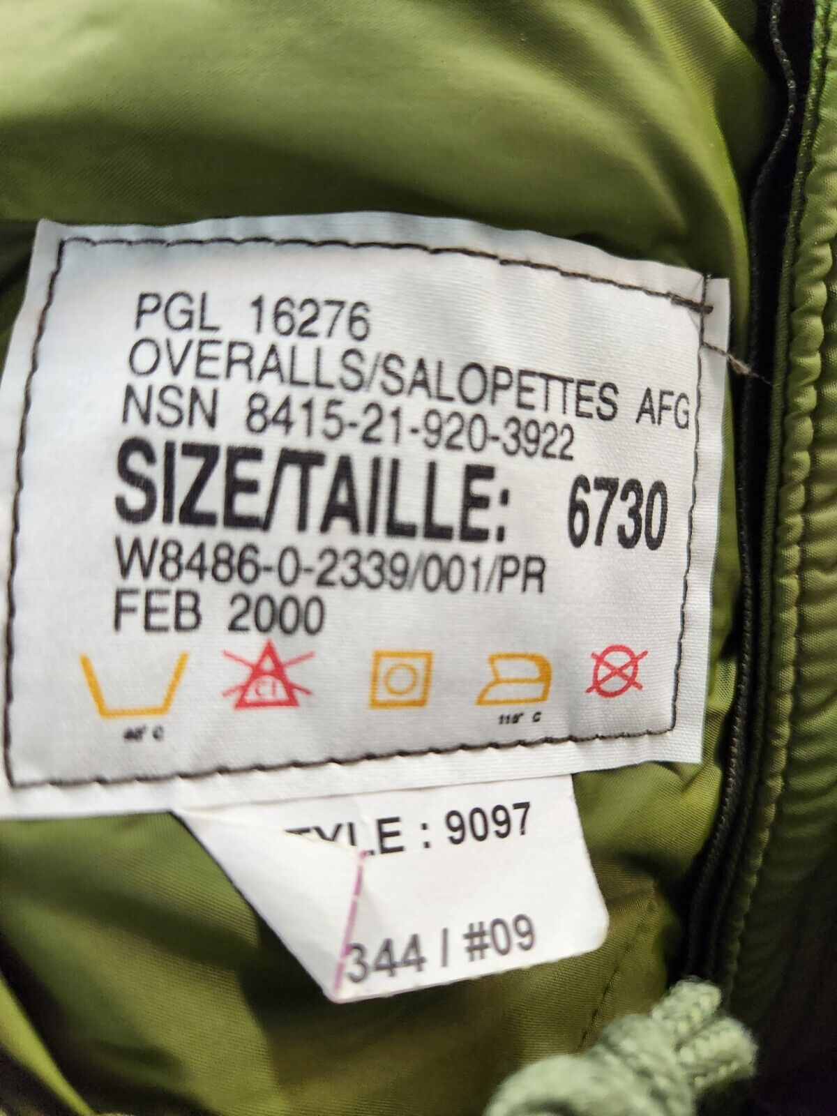 Canadian Army Overalls Gore Tex