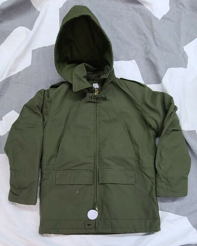 Canadian Army Od Coat With Hood