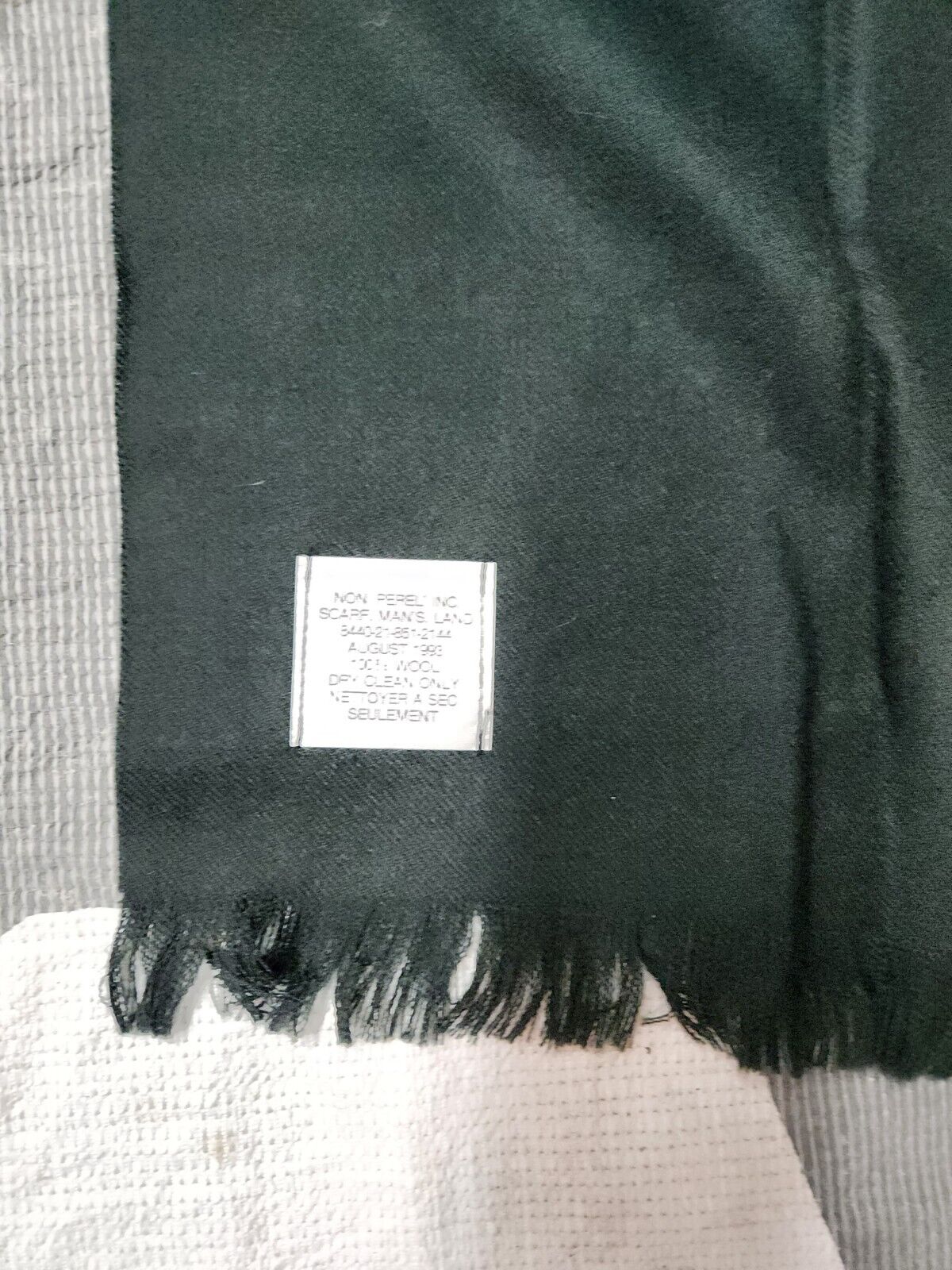 Canadian Army Wool Scarf