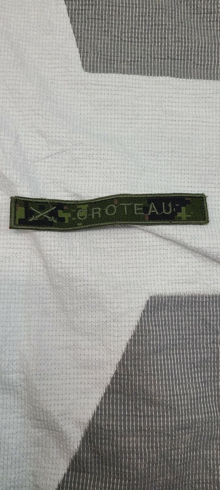 Canadian Army Name Tag cadpat