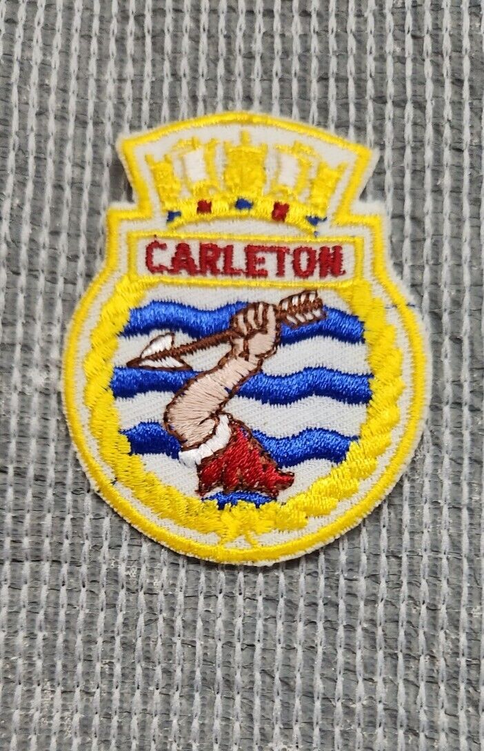 Canadian Force Hmcs Carleton Patch