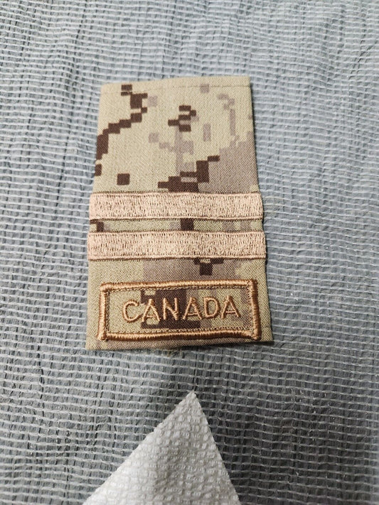 Canadian Army Captain Patch Cadpat Arid