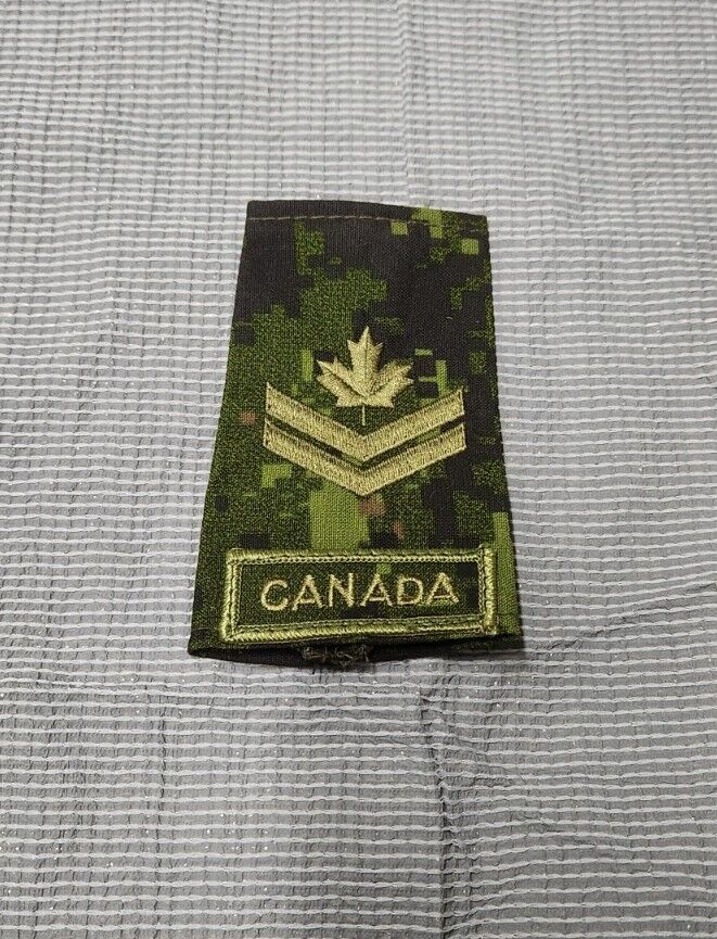 Canadian Army Master Corporal Patch Cadpat